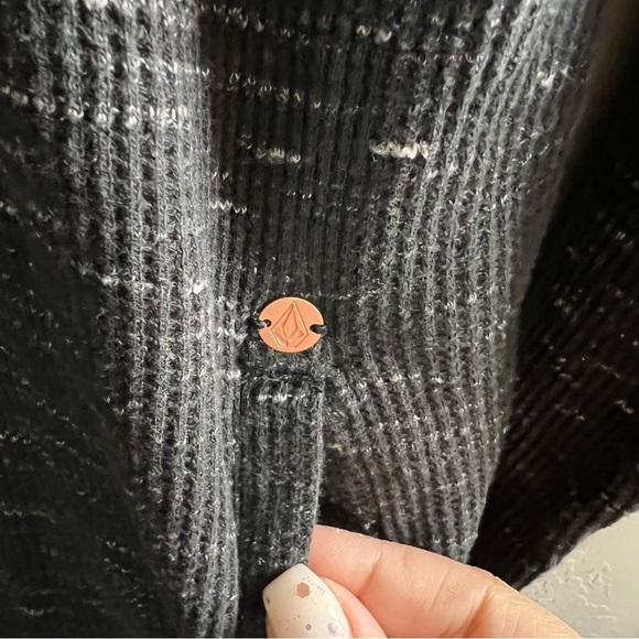 Volcom Lived In Long Jam Jams Heathered Romper - Picture 8 of 13